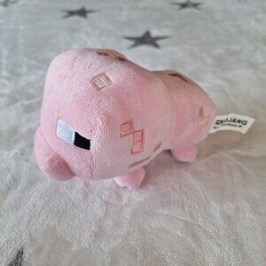 2019 Minecraft Plush Pig Stuffed Animal‎ Soft Plush Game Toy Pig toys 6" Mojang